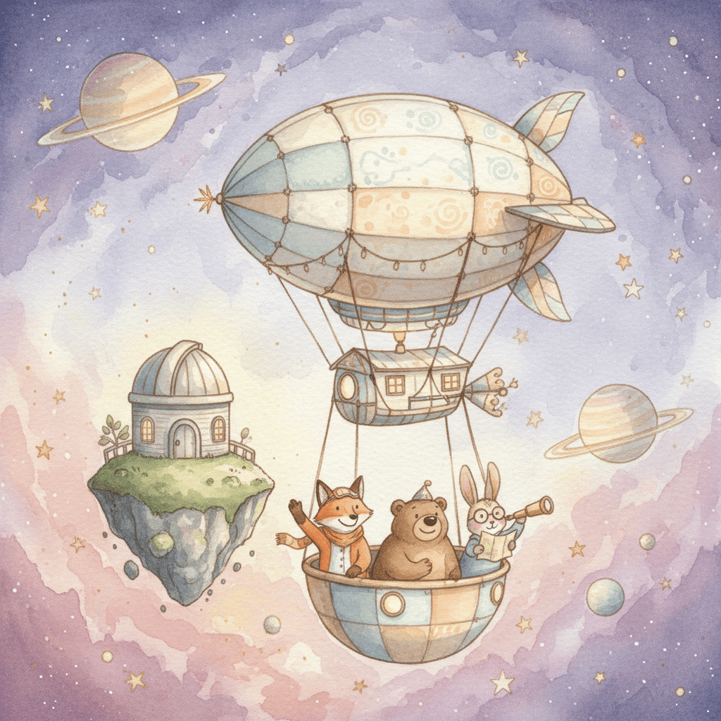 Обложка сериала «Дирижабль‑почта»