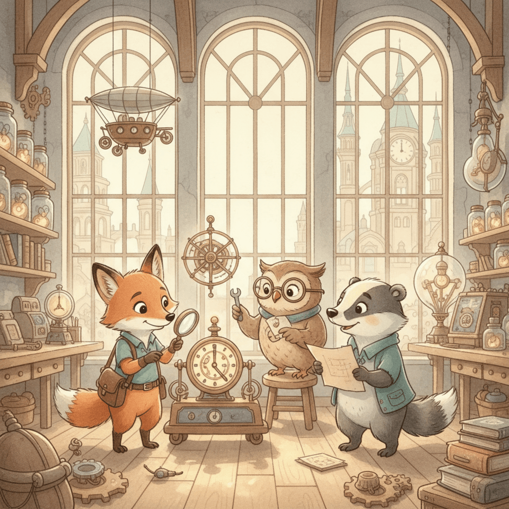 Обложка сериала «Город часовых мастеров»