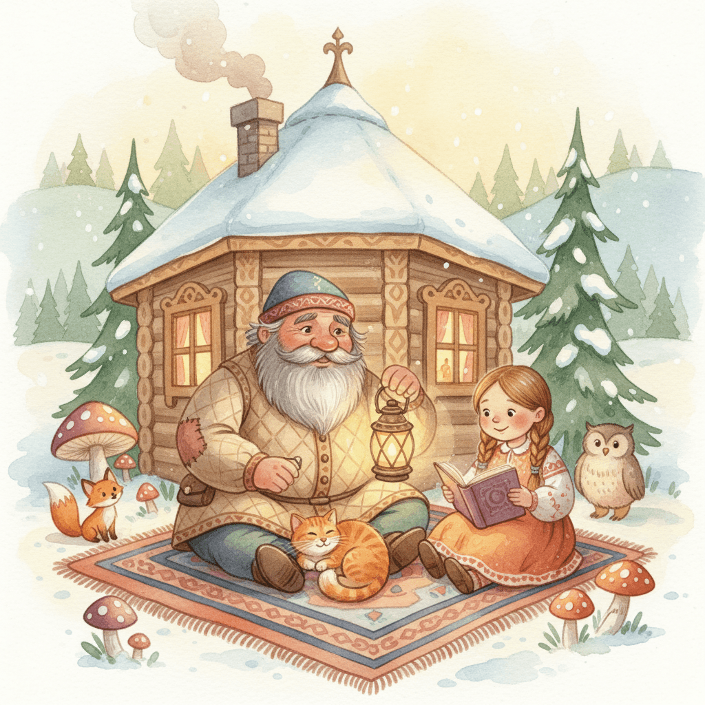 Обложка сериала «Домовой и уютный дом»