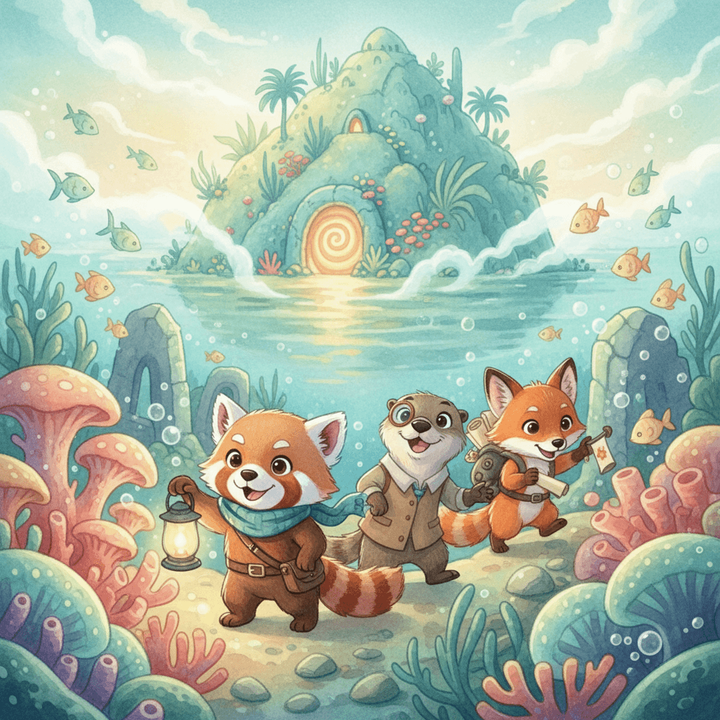 Обложка сериала «Остров загадок»