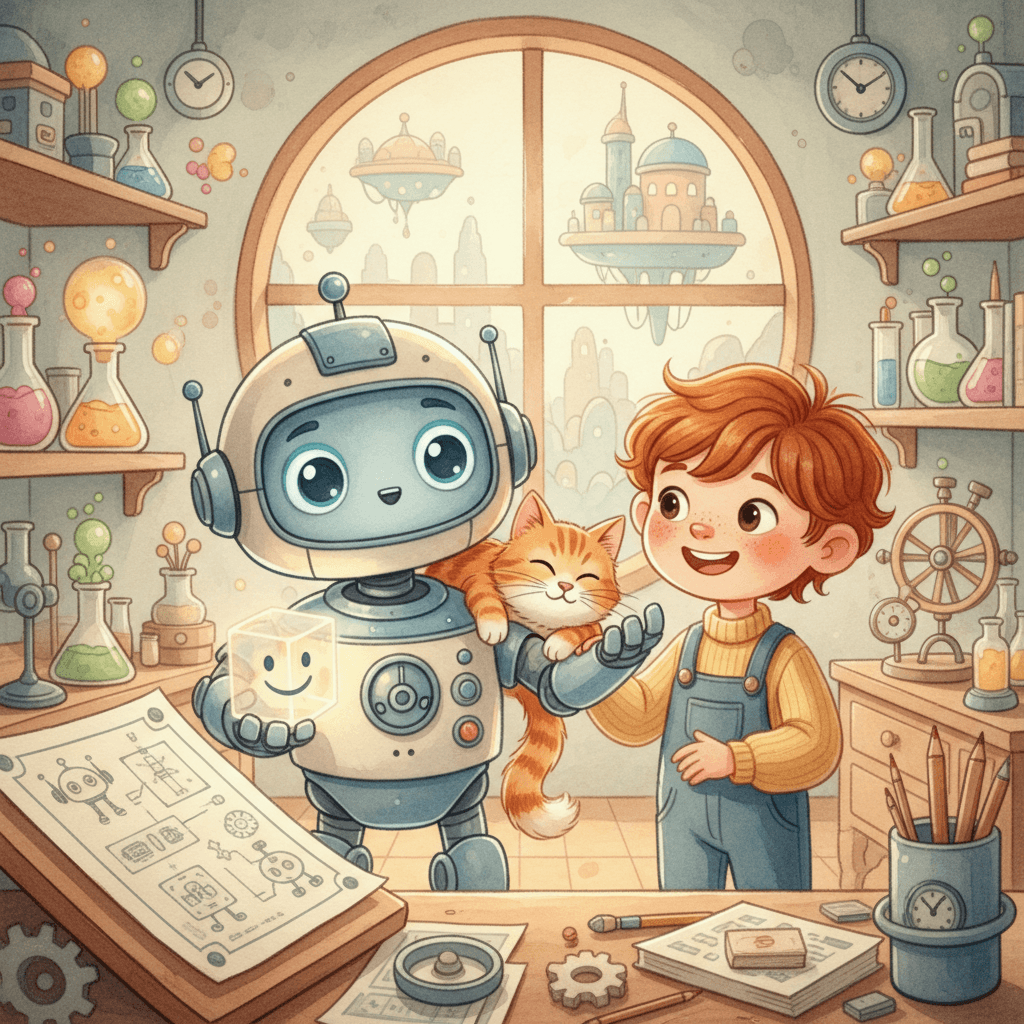 Обложка сериала «Робот‑друг Ро»