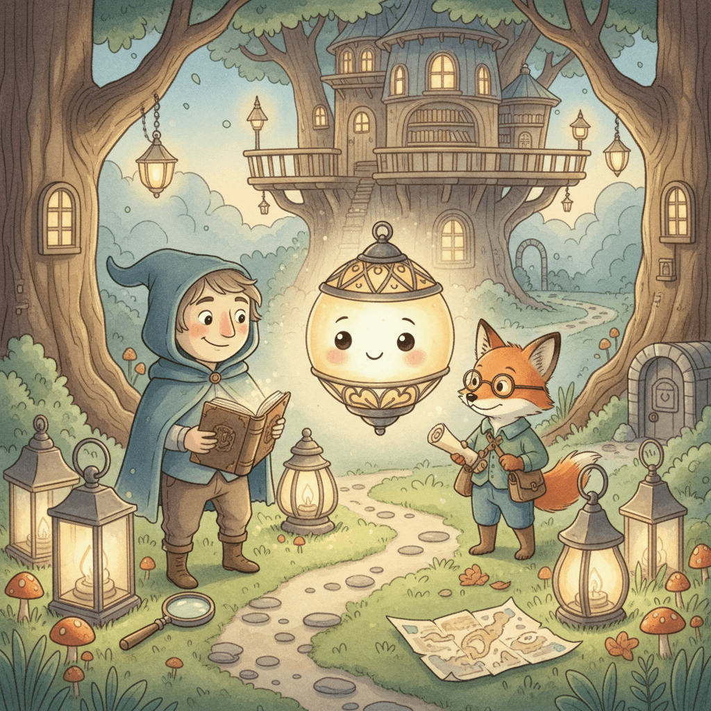 Обложка сериала «Библиотека фонарей»